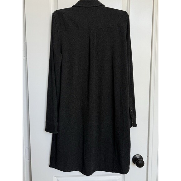Faherty Black Long Sleeve Dress - Picture 6 of 12
